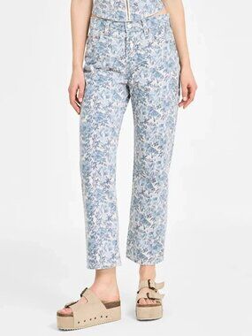 Levi's Premium Women's 501 '90s Printed Ankle Jeans Size 27x27